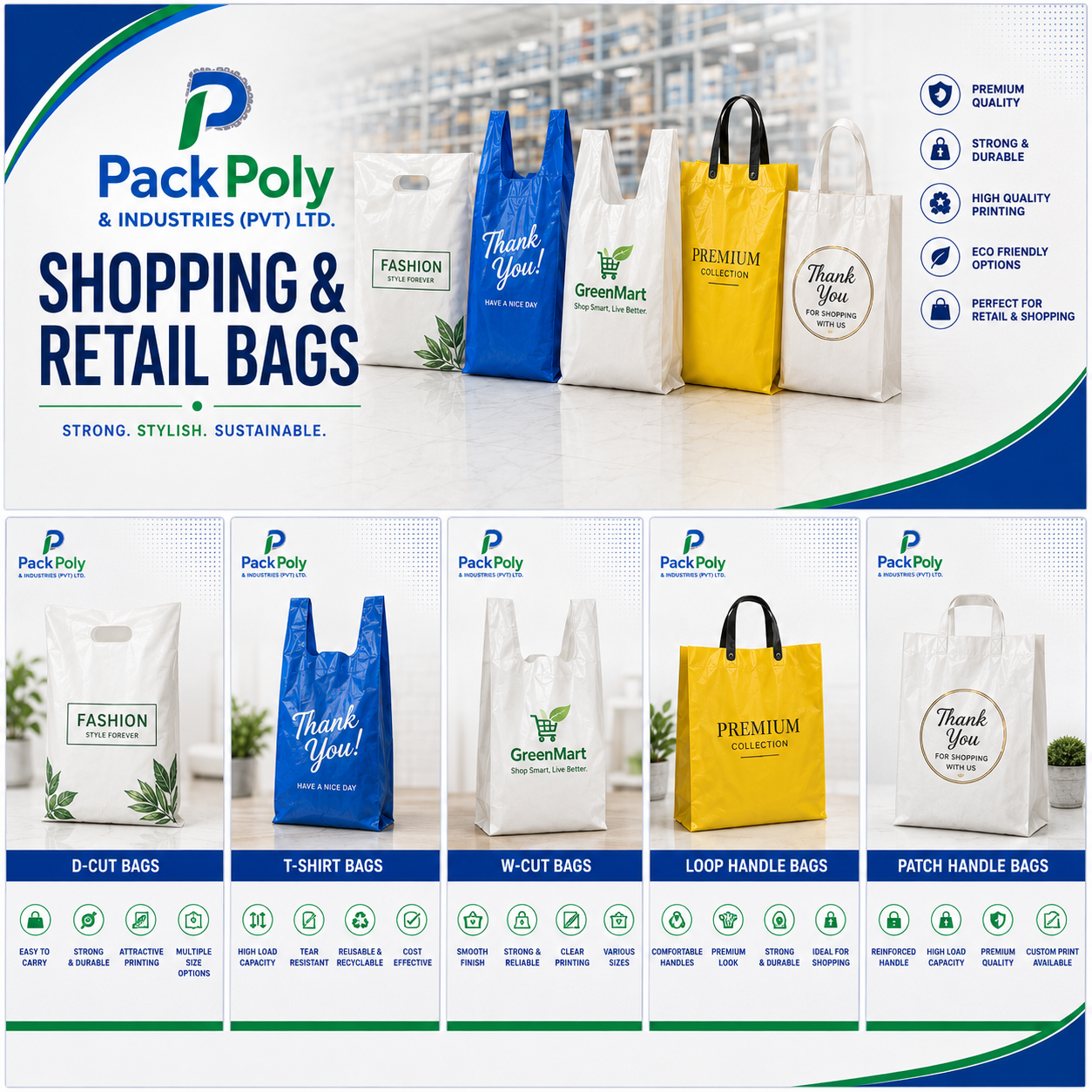 Shopping & Retail Bags
