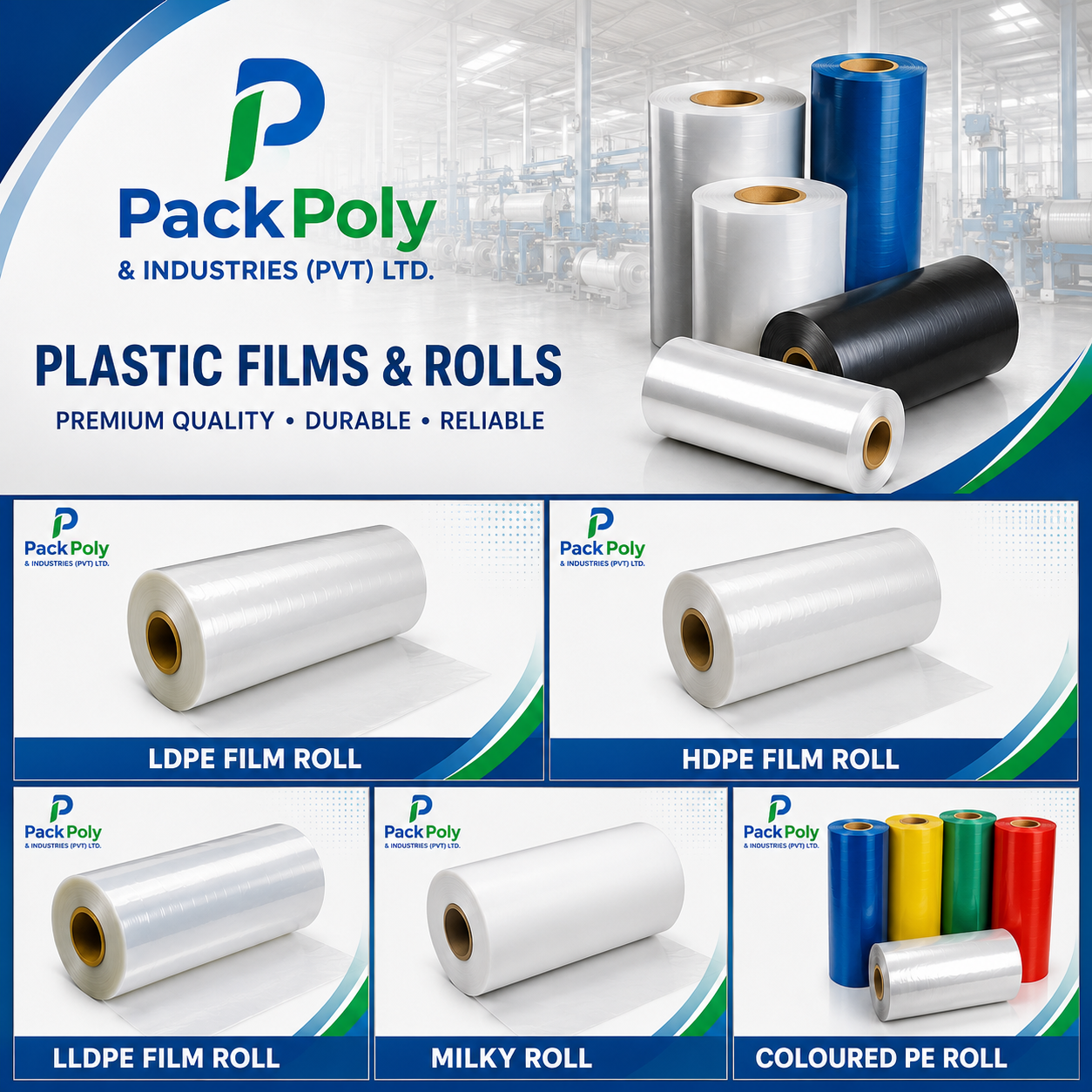 Plastic Films & Rolls