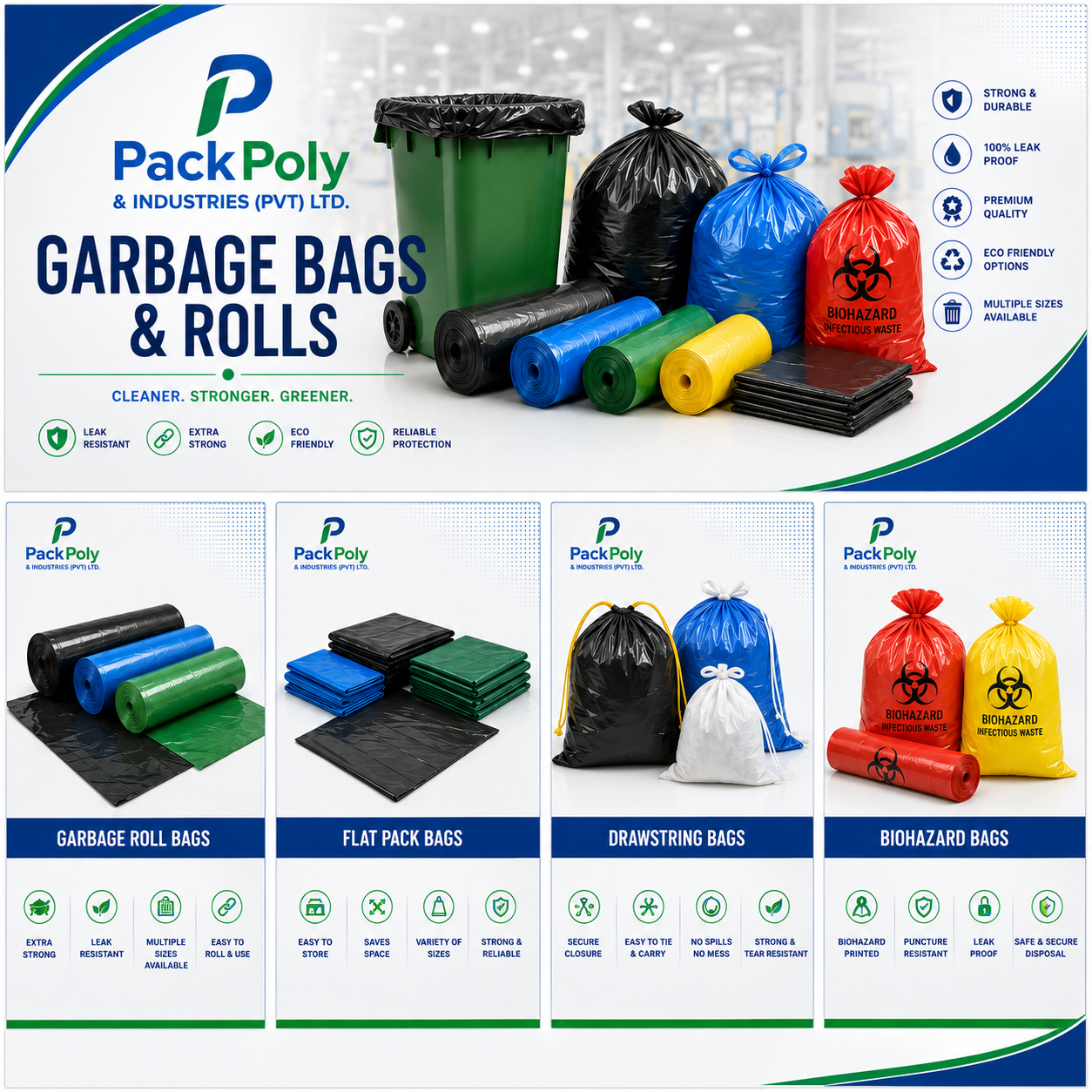 Garbage Bags & Rolls