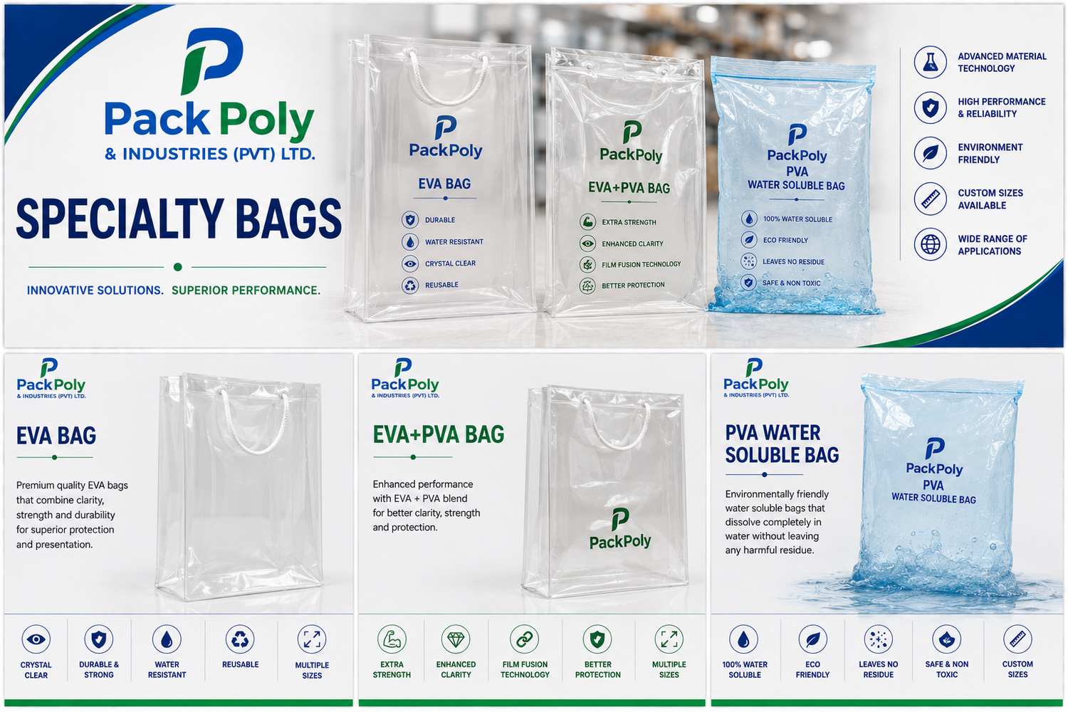 Specialty Bags