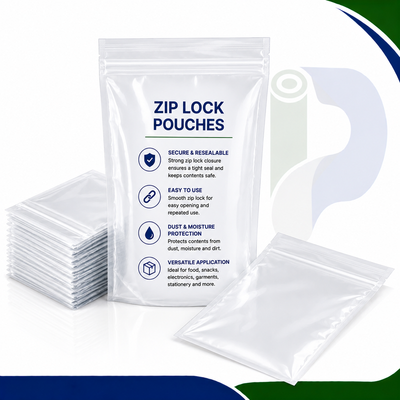 Zip Lock Pouches