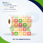PET/PE Laminated Rolls – Printed Laminate Film for Packing